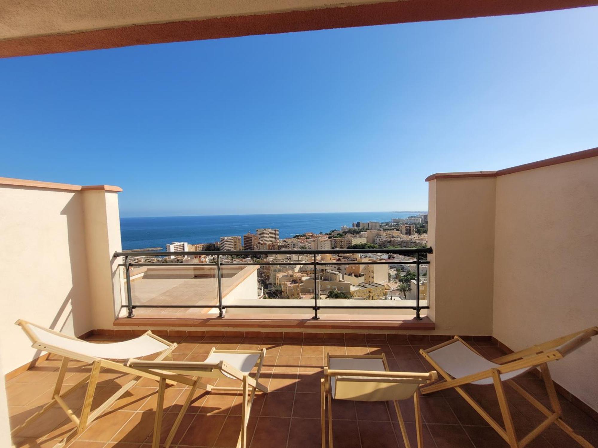 Fantastico Duplex Con Vistas Y Terraza Appartement Aguadulce  Buitenkant foto